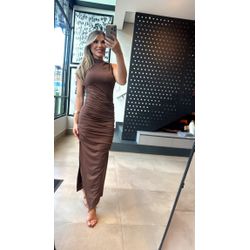 Vestido Roberta Marrom - VMRBTMRM-005 - ESTILO IT