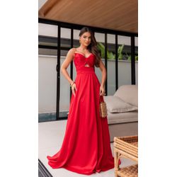 Vestido Anne Vermelho - VL-ANE-VML-22 - ESTILO IT