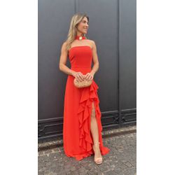 Vestido Dandara laranja - VL-DARA-LRJ-59 - ESTILO IT