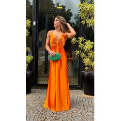 vestido juliana laranja - VL-JLN-LRJ-71 - ESTILO IT