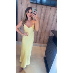 vestido Maiara amarelo - VL-MIA-AML-130 - ESTILO IT