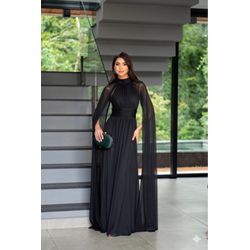 Vestido Romana Preto - VL-RMN-PT-03 - ESTILO IT