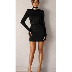 Vestido Valentina preto - VC-VLN-P-96 - ESTILO IT