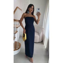 vestido vivi marinho - VM-VV-AM-257 - ESTILO IT