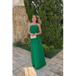 vestido Malu verde bandeira - VL-MALU-VD-BDR-100 - ESTILO IT