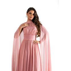 Vestido Romana Capa Rose - VL-RC-RS-03 - ESTILO IT