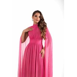 Vestido Romana Capa Pink - VL-RC-PK-03 - ESTILO IT