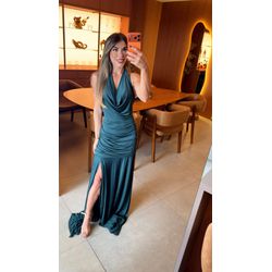 vestido Eliane verde esmeralda - VL-ELN-VE-254 - ESTILO IT