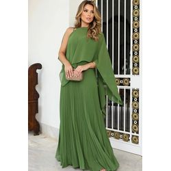 Vestido Vânia Pistache - VLVP-01 - ESTILO IT