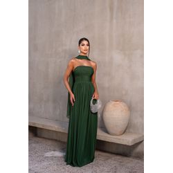 Vestido Coraline Verde Oliva - VL-CRN-VO-26 - ESTILO IT