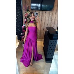 vestido aurora prada fúcsia - VLAPF-001 - ESTILO IT