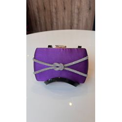 Clutch Cetim Roxa - CLTCR-001 - ESTILO IT