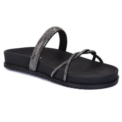 Papete Sandalia Feminina Jade Preto - PAPETETRAPRE - Estilo Shoes