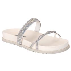 Papete Sandalia Feminina Jade Off White - PAPETETR... - Estilo Shoes