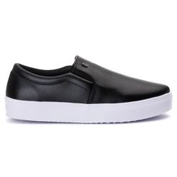 Tênis Feminino Slip On Preto Floripa - SLIPPTOFG - Estilo Shoes