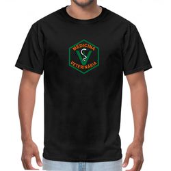 Camisa de Algodão Lisa Preta - Estampa Med. Veteri... - SB Sistema Bruto