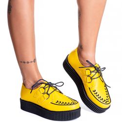 Creeper Amarelo Estilo Veggie Shoes - Cre09 - ESTILO VEGGIE SHOES