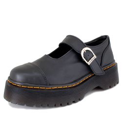 Sapato Inglês Estilo Veggie Boneca Menina Preto -... - ESTILO VEGGIE SHOES