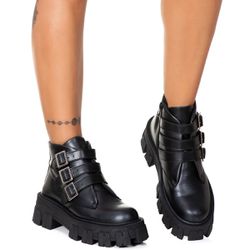 Coturno Tratorado Atena Estilo Veggie Shoes Preto ... - ESTILO VEGGIE SHOES