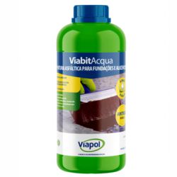 Viabit Acqua Emulsão Asfáltica 1Litro Viapol