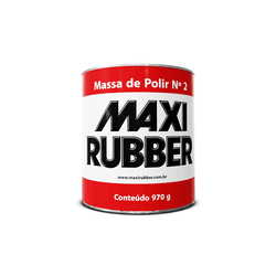 Massa de Polir Nº 2 MAXI RUBBER - Evolução Tintas