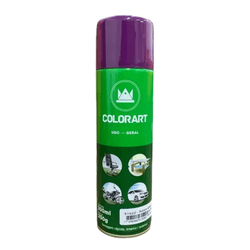 Tinta Spray Uso Geral - Roxo Dakar Colorart 300ml - Evolução Tintas