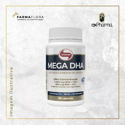 Vitafor Mega DHA 60 capsulas - vitmegadha60 - EXPHARMA