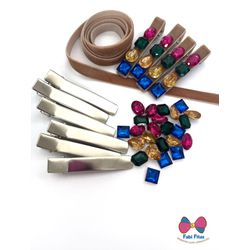 kit Hair Clip Mel Color - 6 hair clip - FABIFITAS