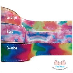 Kit Fita Jeans Tie Dye 38mm - 03 Metros - FABIFITAS