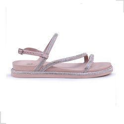 Rasteira Papete Feminina Nude Fabi Herzer Birken T... - Fabi Herzer