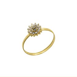 Anel De Ouro 18k GlowUp - 103765 - Fábrica do Ouro ®️