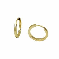 Brinco Infantil De Ouro 18k Plus Argola - 102870 - Fábrica do Ouro ®