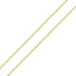 Corrente De Ouro 18k Elo Português De 1mm Com 40cm... - Fábrica do Ouro ®