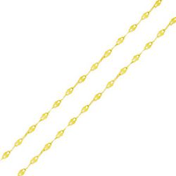 Corrente De Ouro 18k Coffee De 1,6mm Com 50cm - 10... - Fábrica do Ouro ®️