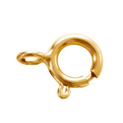 Fecho de Ouro 18K Boia de 4,2 milímetros - 102981 - FÁBRICA DO OURO - ATACADO
