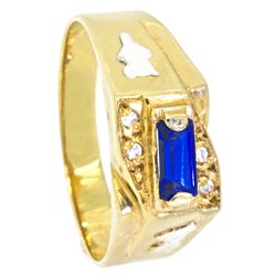 Anel De Formatura De Ouro 18k Guiné - Masculino - ... - Fábrica do Ouro