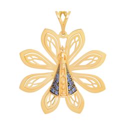 Pingente De Ouro 18k Nossa Senhora Da Aparecida Co... - FÁBRICA DO OURO - ATACADO