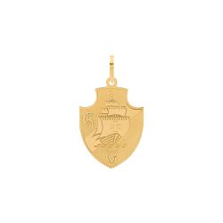 Pingente De Ouro 18k Time Vasco Médio - 101988 - Fábrica do Ouro ®️