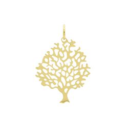 Pingente De Ouro 18k Árvore Vazada - 103120 - Fábrica do Ouro