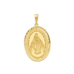 Pingente De Ouro 18k Nossa Senhora Das Graças - 10... - FÁBRICA DO OURO - ATACADO