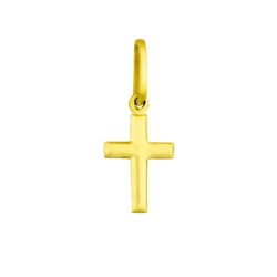 Pingente de Ouro 18k Cruz Menor - 103432 - Fábrica do Ouro