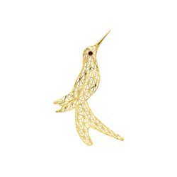 Pingente De Ouro 18k Beija-flor Vazado Grande - 10... - FÁBRICA DO OURO - ATACADO