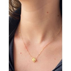 Pingente De Ouro 18k Trevo - 103690 - FÁBRICA DO OURO - ATACADO