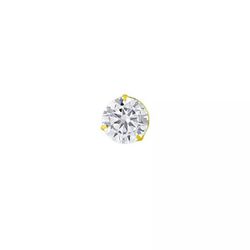 Pingente Ponto De Luz De Ouro 18k Com Zircônia De ... - FÁBRICA DO OURO - ATACADO