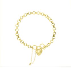 Pulseira De Ouro 18k Elo Português Com Fecho De Co... - FÁBRICA DO OURO - ATACADO