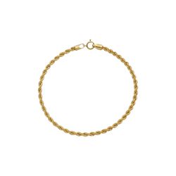 Pulseira De Ouro 18k Corda De 2,3mm Com 19cm - 101... - FÁBRICA DO OURO - ATACADO
