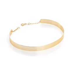 Bracelete De Ouro 18k Meia Lua - 103214 - Fábrica do Ouro ®