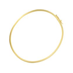 Bracelete De Ouro 18k De 6mm Com 6cm - 103588 - Fábrica do Ouro ®️