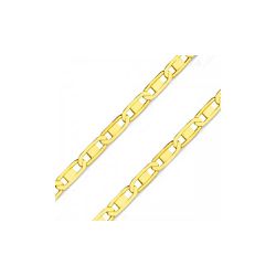 Corrente De Ouro 18k Piastrine De 2,8mm Com 50cm -... - FÁBRICA DO OURO - ATACADO
