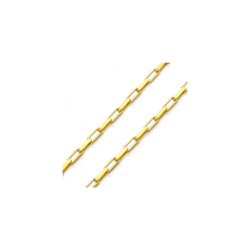Corrente De Ouro 18k Veneziana Longa De 1,2mm Com ... - Fábrica do Ouro ®️